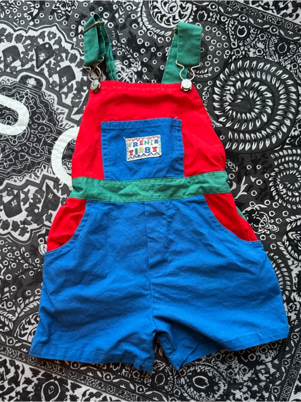 4T Vintage 1992 Toddler romper/overalls by French Toast